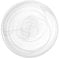 H&H Alabastro - Juego de 6 platos hondos, cristal, blanco, 21 cm, 21 x 21 x 4 cm, 6 unidades