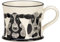 Moorland Pottery Country Cow Gift Boxed Mug