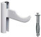 Fischer TC 532635 - Estantería para radiadores tubulares de 2 y 3 columnas para paredes de cartón yeso, 1 estante por paquete, 532635