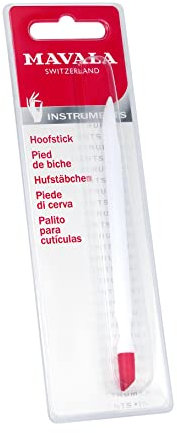 Mavala - Pied de Biche pour Parfaire le Contour de l'Ongle - Accessoire Manucure avec 2 Embouts Différents - Nettoyeur de Résidus sous Ongles et Peaux Mortes