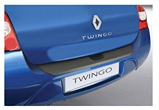RGM ABS Heckstoßstangenschutz passgenau | kompatibel mit Renault Twingo II 2007-2012 Schwarz