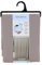 EVIDECO Motif S Tissu Polyester Rideau de Douche avec 12 Anneaux Assorti, Taupe, 71Wx79L inch /180cmx200cm