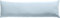 REDBEST Seitenschläferkissenbezug Single- Jersey San Francisco, hellblau Größe 40x140 - weiche Qualität, bügelfrei, praktischer Reißverschluss, 100% Baumwolle