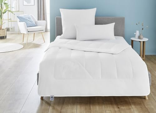 Irisette Kamel Steppbett - Produziert in Deutschland - Mono Ganzjahresdecke, Bettdecke aus Kamelhaar für den Übergang, 135 x 200 cm, Öko-Tex zertifiziert