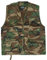 Mil-Tec Jagd- und Anglerweste Woodland Gr.M
