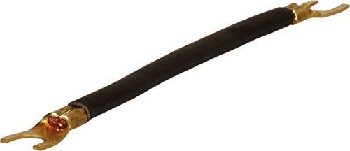 Verdrahtungsbrücke, 2 x Aderendhülse, schwarz, 10 mm², 350 mm lang, 1 Stück