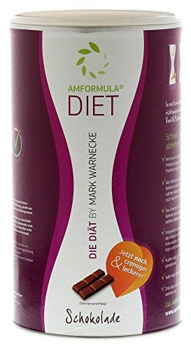 AMFORMULA® Vital & Diet Schokolade 490g, Mahlzeitenersatz Shake, hochwertige Inhaltsstoffe, Trinkmahlzeit