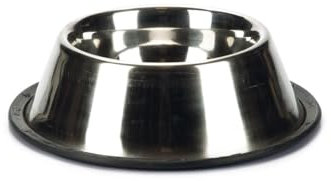 Beeztees 640440 Edelstahlnapf Langohr, 0.90 L, 17.5 cm