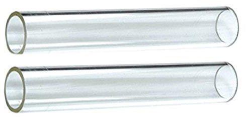 Hiland AZ Lot de 2 tubes de rechange en verre quartz pour chauffage de terrasse