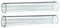 Hiland AZ Lot de 2 tubes de rechange en verre quartz pour chauffage de terrasse