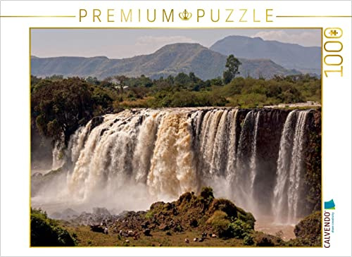 CALVENDO Puzzle Nilfälle bei Bahir DAR in Äthiopien | 1000 Teile Lege-Größe 64 x 48 cm Foto-Puzzle für glückliche Stunden