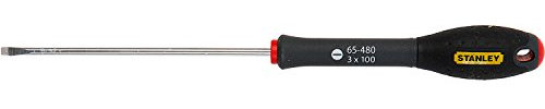 STANLEY 1-65-480 - Destornillador plano FatMax mecanico 3 x 100 mm
