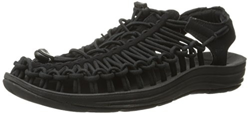 KEEN Womens Uneek Sandal, Black/Black, 6.5 M US