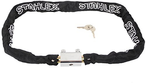 Kettenschloss STAHLEX 399 Fahrrad Schloss 120 cm Ø 8 MM Schwarz