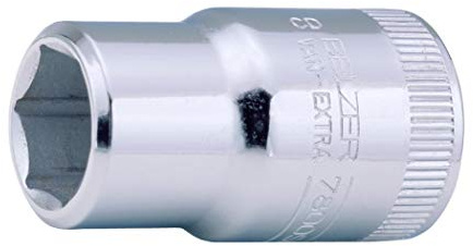 Bahco SB7800SM-26 1/2-Inch 6 Edge Socket Wrench Insert, Silver, 26 mm