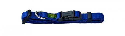 HUNTER VARIO BASIC Hundehalsung, Hundehalsband, robust, geschmeidig, Klickverschluss, S/1,0, marine