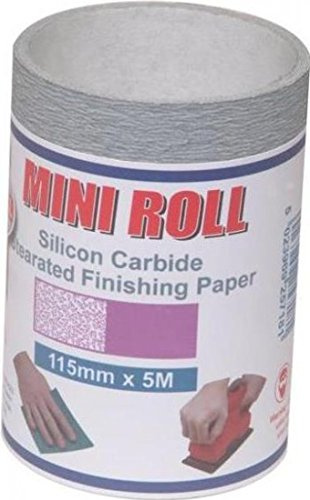 Faithfull ARS115400 Silicon Carbide Finishing Roll 5m x 115mm 400g