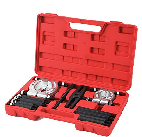 KATSU 16 Piezas Juego de Extractor de Engranajes y Rodamientos, Separador de Cojinetes 450505