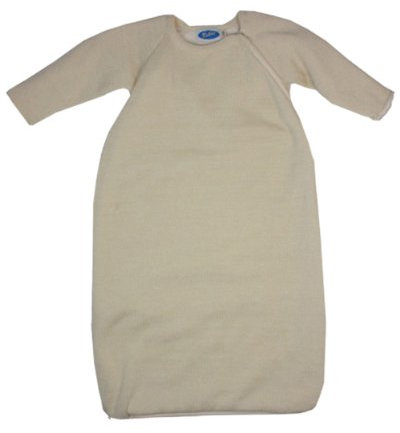 Reiff (Relax), Baby Schlafsack mit Ärmeln, mit Merinowolle gefüttert, Beige