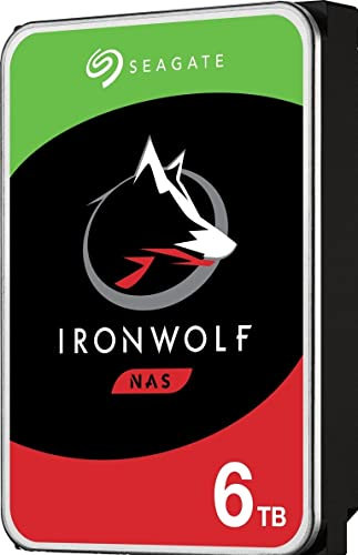 SEAGATE Enterprise NAS HDD 6TB 512E Rescue 7200rpm 6Gb/s SATA 128MB cache 8,9cm 3,5Zoll 24x7 für NAS und RAID Rackmount Systeme BLK