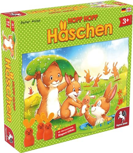 Pegasus Spiele 66005G - Hopp Hopp Häschen, Keine Farbe