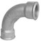 Georg Fischer +GF+ Temperguss Fitting, Verzinkt, NR. 2, 1 G1, Langer Bogen 90° I/I