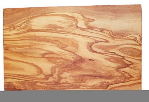 Schneidebrett Olivenholz rechteckig ca. 15 x 24 x 1,3 cm