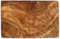 Schneidebrett Olivenholz rechteckig ca. 15 x 24 x 1,3 cm