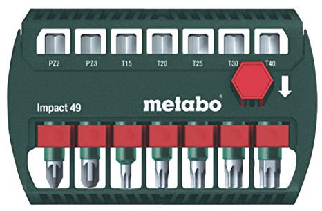 Metabo Bit-Box Impact 7-teilig, 49 mm, 628850000