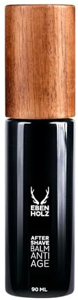 EBENHOLZ skincare After Shave Balsam für Männer, 90ml | Anti Age, gegen Rasurbrand & Rötungen, stärkt die Hautbarriere, spendet Feuchtigkeit, zieht schnell ein