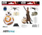 ABYstyle - Star Wars - Stickers - 16x11cm - BB8 / Rey