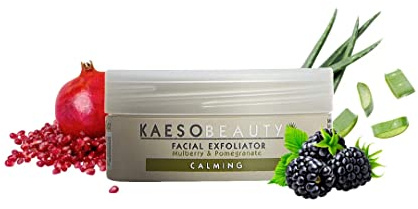 Kaeso Calming Exfoliator – Gentle Face Scrub For Sensitive Skin – 95ml | Soothing & Smoothing Facial Exfoliant – Professional Skincare