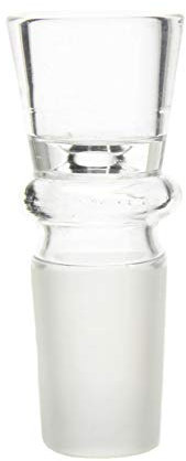 Plain Mały szklany głowa nadaje się również Jako Flut SCH głowa z szlif NA Adapter do chillum
