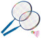 Sport One Mini Rainbow, Badminton-Schläger für Jugendliche, Uni, Blau-Weiß, Einheitsgröße