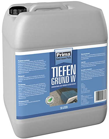 Prima Tiefengrund W | 10 Liter Kanister | lösungsmittelfreie Grundierung