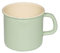 Riess, 0223-006, Topf mit Bördel (Trinkbecher) 11, CLASSIC - BUNT/PASTELL, Farbe Nilgrün, Inhalt 0.75 Liter, Höhe 10.5 cm, Durchmesser 11 cm, Emaille, Induktion