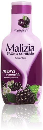 Malizia Bagno Schiuma, Mora e Muschio, 1000ml