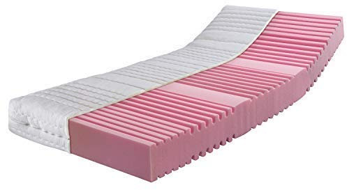RAVENSBERGER Kaltschaummatratze Ortho-PUR | 180 x 200 cm | Höhe 18 cm | Härtegrad H4 | 7-Zonen | waschbarer Baumwoll-Doppeltuch-Bezug | Oeko-TEX® Standard 100 Zertifiziert | Made in Germany