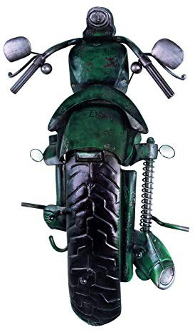 HAKU Möbel Wandgarderobe Vintage, Metall - Maße: B 39 cm x H 75 cm x T 10 cm, Style: Industrial