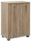 FineBuy Design Schuhschrank Nimes modern Holz 12 Paar Schuhe 4 Fächer 2 Türen, Schuhregal 60 x 90 x 35 cm platzsparend, Schuhkommode Flurschrank mit Ablage