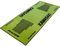 Biketek Série 3 Tapis de garage Inscription Kawasaki