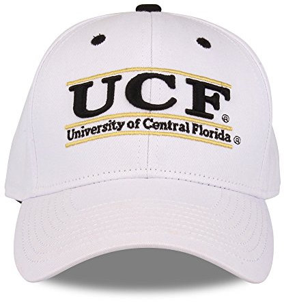 The Game NCAA Central Florida Golden Knights Unisex NCAA Bar Design, weiß, verstellbar