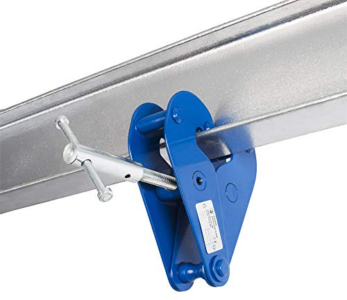 PLANETA F00031 Trägerklemme, Typ BK 10, Tragfähigkeit 1000 kg, Greifbereich 75 - 230 mm
