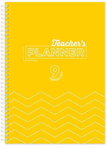 Silvine A4 Teacher's Academic Planner with Durable Hardback Covers and 204 x9 Period Planner Pages