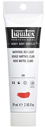 Liquitex Professional Acrylique Heavy Body 59 ml Rouge naphtol carmin Série 2