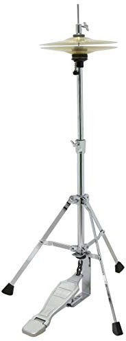 GEWA Soporte para HiHat Junior HH-50 incl. platillo HiHat de 8, altura aprox. 50cm/70cm - PS803050