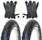 2x Kenda Fahrradreifen 16 Zoll Reifen 16 x 1.75 47-305 inkl. 2 x Schlauch