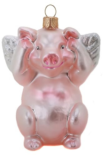 Hamburger Weihnachtskontor - Außergewöhnlicher Christbaumschmuck -Schwein