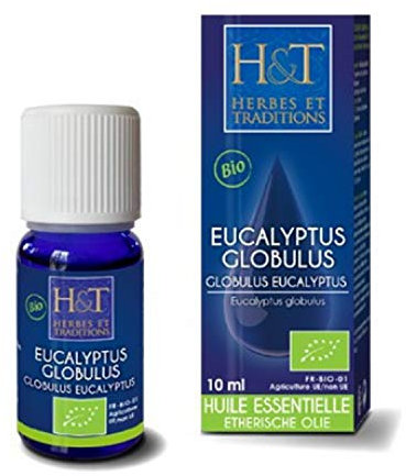 Herbes et Traditions Huile Essentielle Eucalyptus Globulus Bio 10 ml
