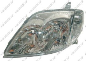 Prasco Scheinwerfer H7/H7 mit Stellmotor für LWR TY0894804 links | Kompatibel mit: TOYOTA COROLLA